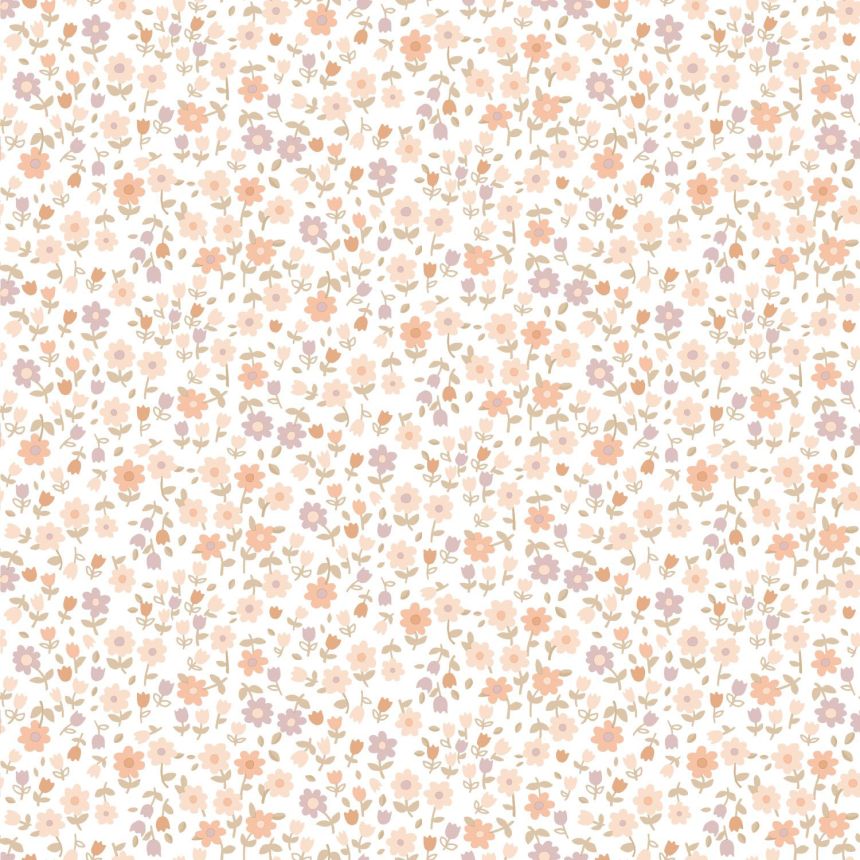 Dětská květinová vliesová tapeta na zeď, 139579, To the Moon and Back, Esta Home