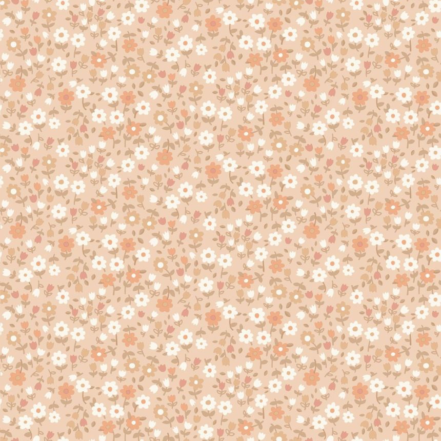 Dětská květinová vliesová tapeta na zeď, 139580, To the Moon and Back, Esta Home