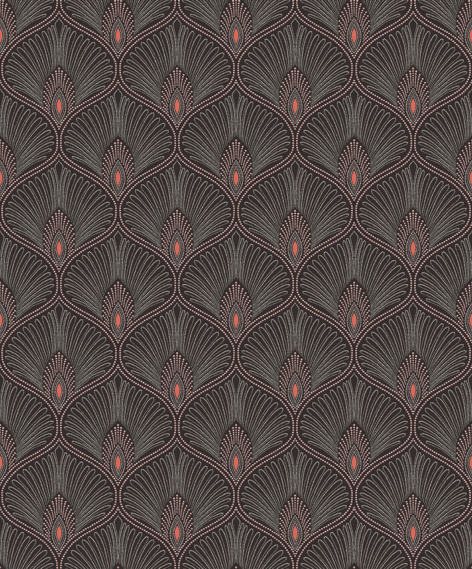 Černo-růžová vliesová tapeta na zeď, OTH204, Othello, Zoom by Masureel