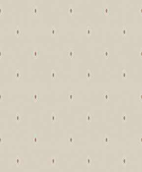 Béžová vliesová tapeta na zeď, OTH307, Othello, Zoom by Masureel