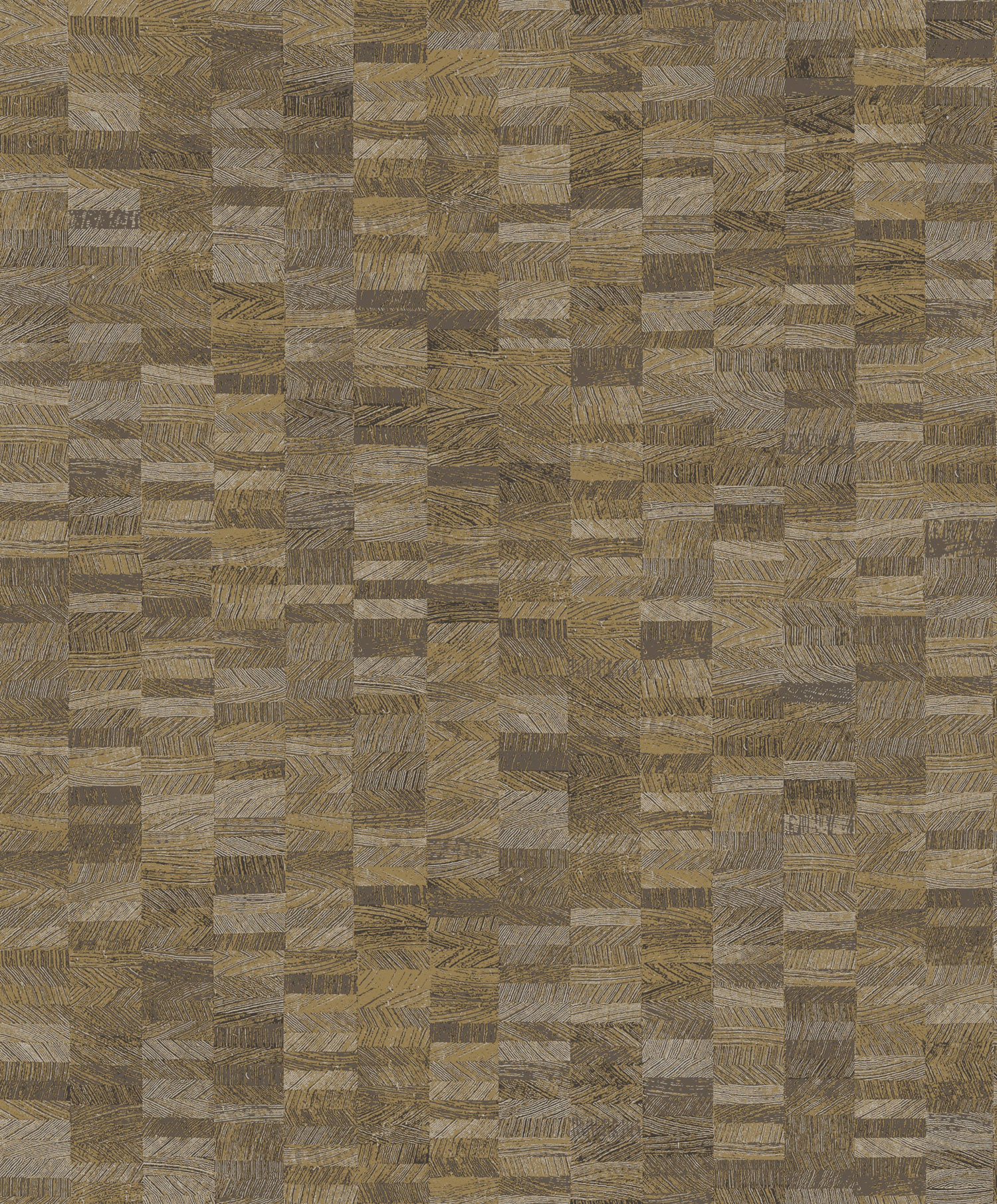 Hnědo-šedá geometrická vliesová tapeta na zeď, SPI202, Spirit of Nature, Khroma by Masureel