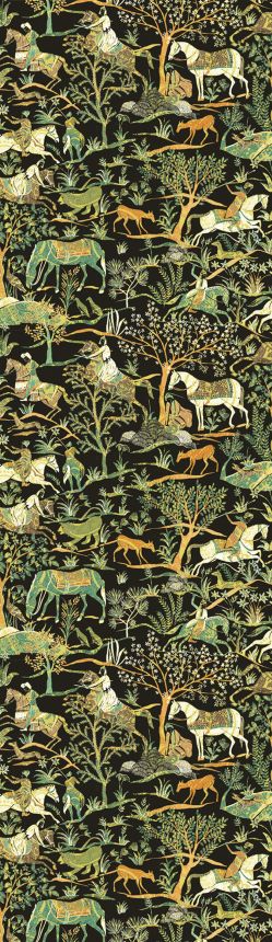 Vliesová obrazová tapeta na zeď, příroda, koně, DGSUM1031, Summer, Khroma by Masureel