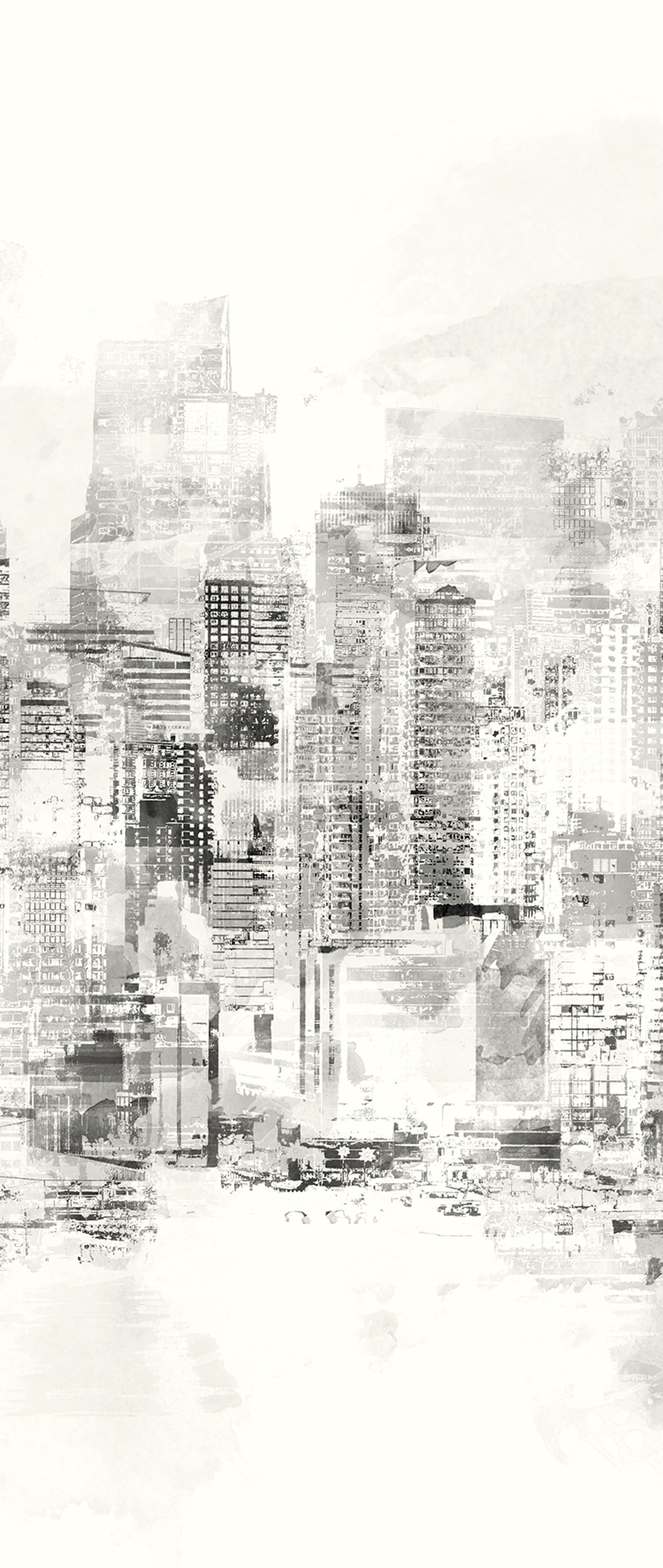 Šedá vliesová fototapeta na zeď, Město, DG3CIT1012, Wall Designs III, Khroma by Masureel