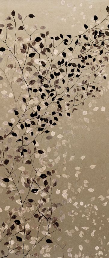 Vliesová fototapeta na zeď, Větvičky, listy, DG3CLI1021, Wall Designs III, Khroma by Masureel