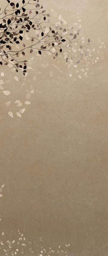 Vliesová fototapeta na zeď, Větvičky, listy, DG3CLI1022, Wall Designs III, Khroma by Masureel