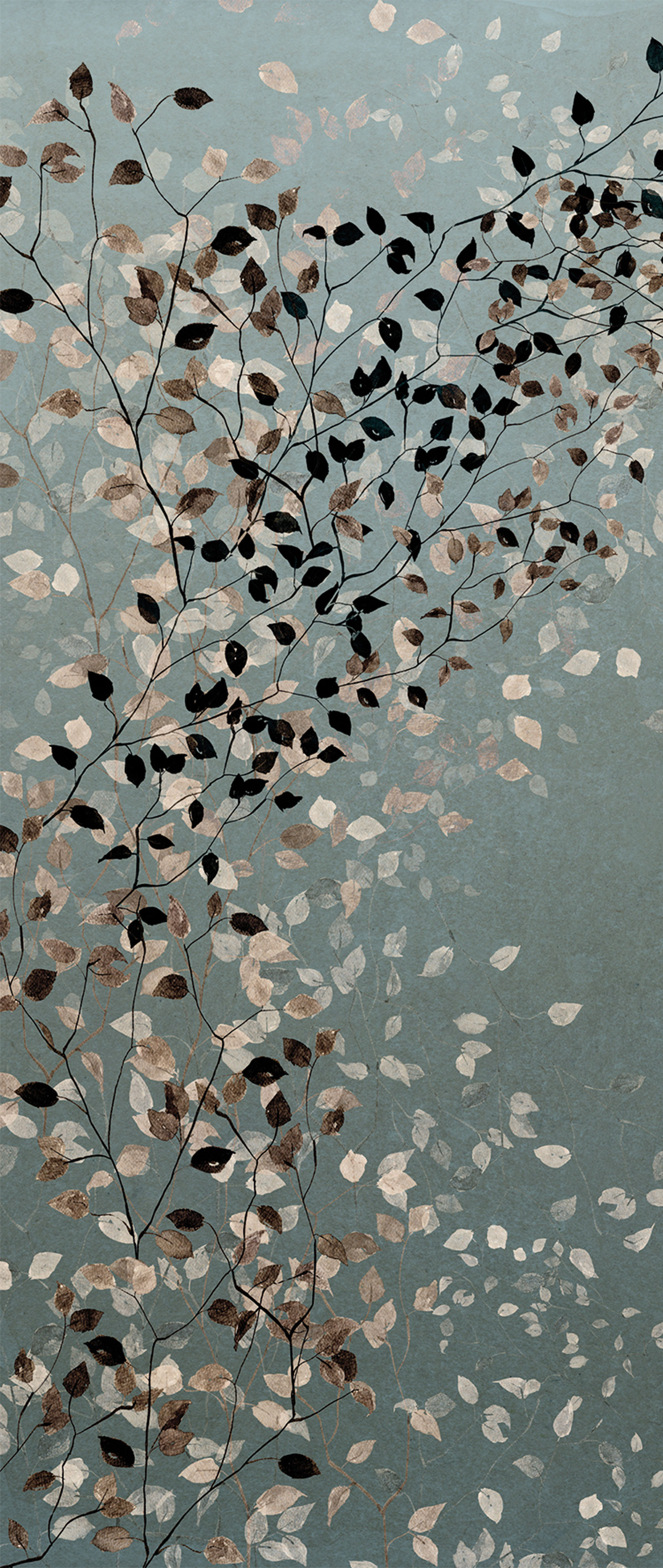 Vliesová fototapeta na zeď, Větvičky, listy, DG3CLI1031, Wall Designs III, Khroma by Masureel