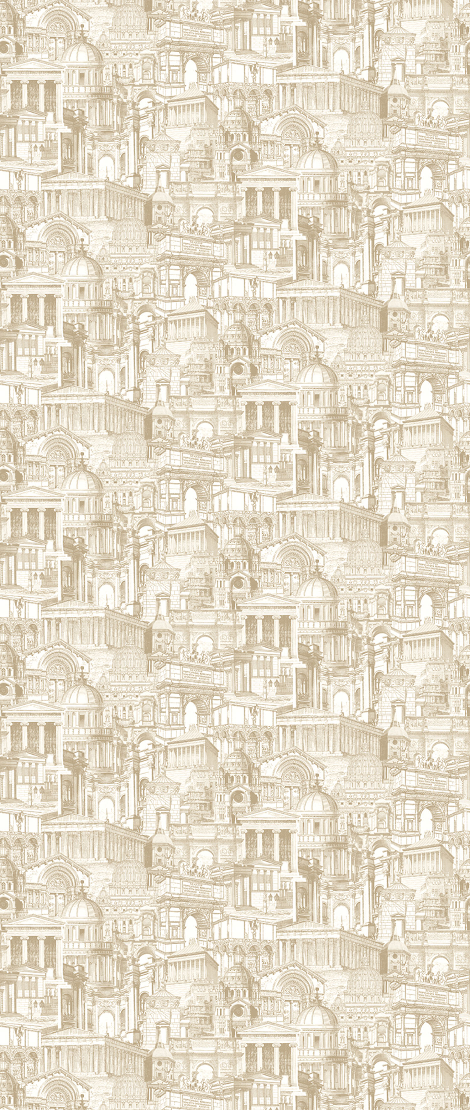 Béžová vliesová fototapeta na zeď, Historické domy, DG3ROM102, Wall Designs III, Khroma by Masureel