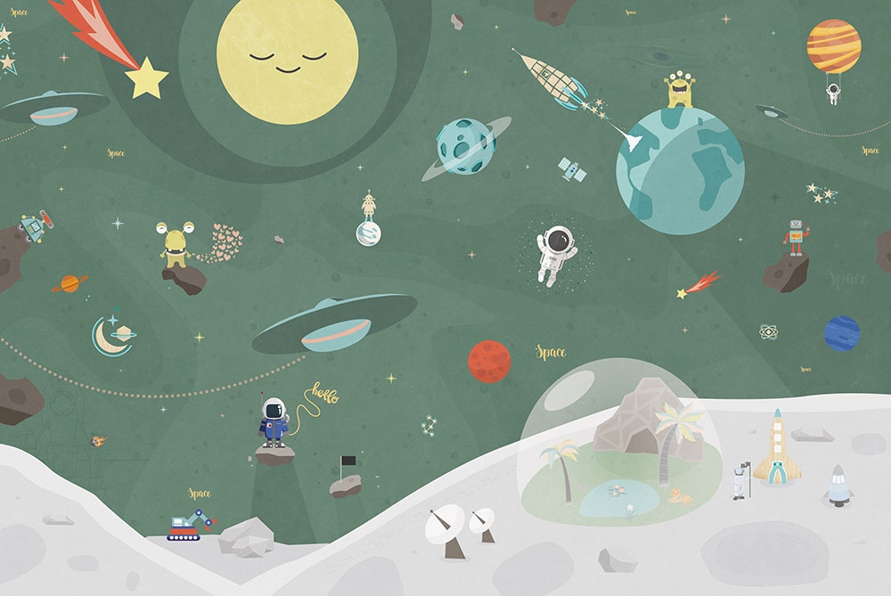 Obrazová tapeta vliesová, digitální tisk 30805, 418,5 x 280 cm, Smalltalk, BN International