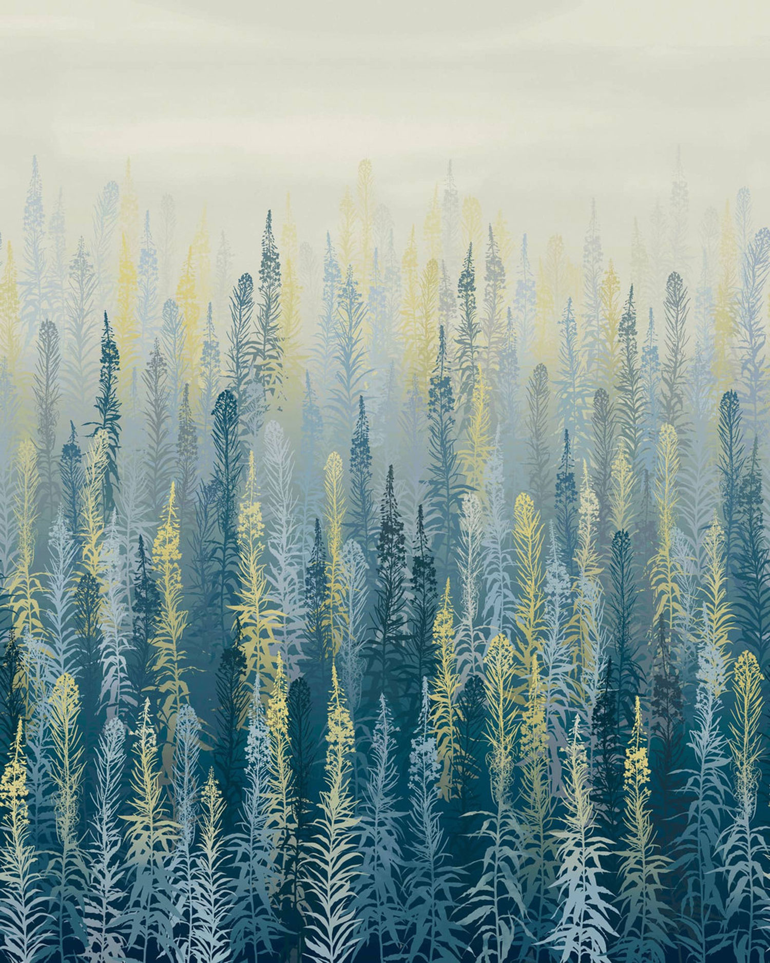 Vliesová obrazová tapeta na zeď, luční květiny, 120416FXST, Wiltshire Meadow, Clarissa Hulse