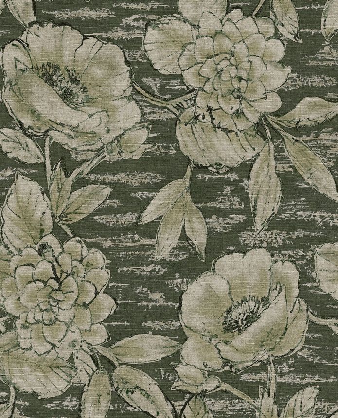 Luxusní zelená květinová vliesová tapeta na zeď, 333413, Emerald, Eijffinger