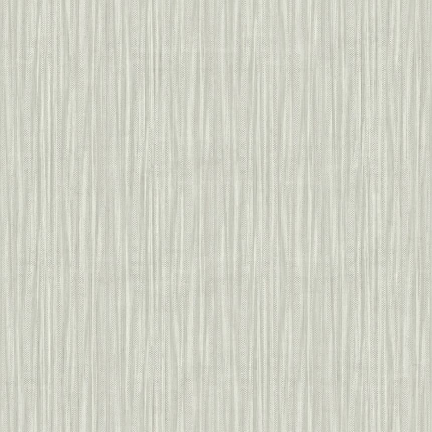 Luxusní šedo-stříbrná vliesová tapeta na zeď, imitace látky,  Z18908, Trussardi 7, Zambaiti Parati