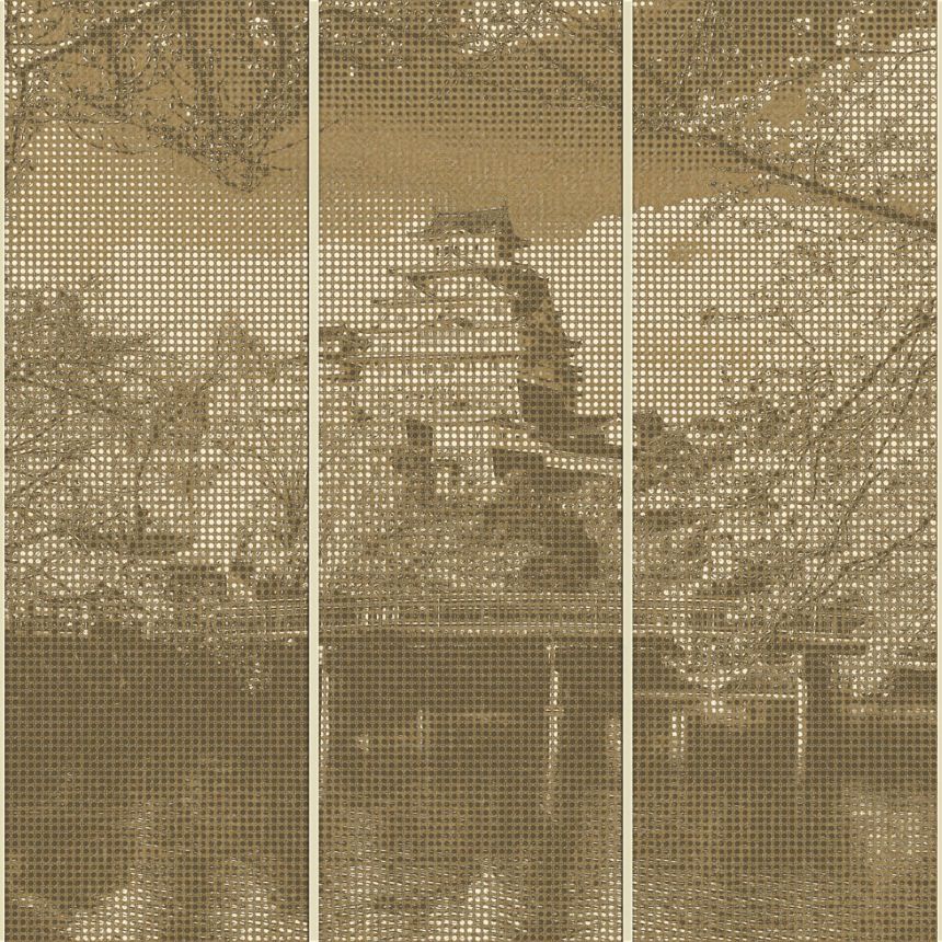 Luxusní vliesová obrazová tapeta na zeď, Japonsko, Z18979, Trussardi 7, Zambaiti Parati