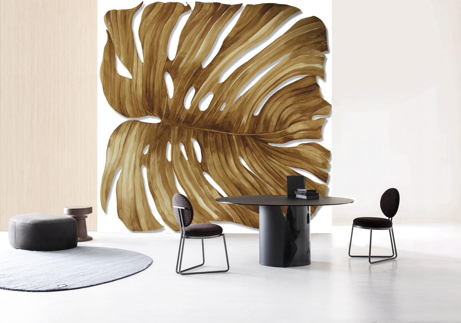 Luxusní fototapeta na zeď, list Monstery, Z18981, Trussardi 7, Zambaiti Parati