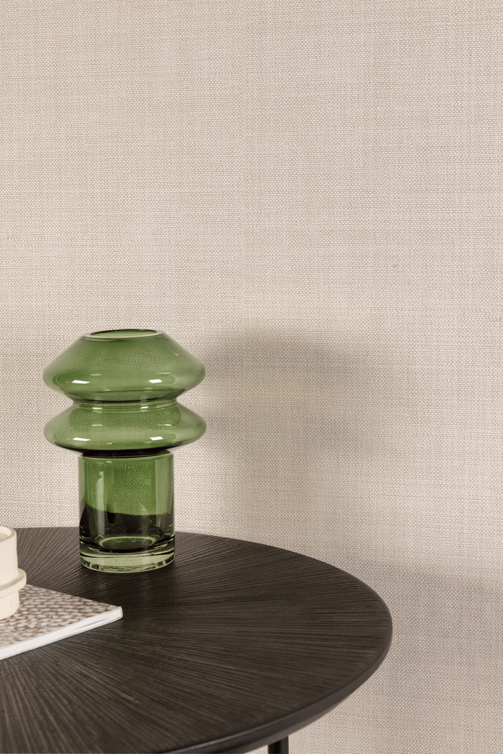 Vliesová tapeta na zeď, šedo-béžová, imitace látky, FOL903, Amani, The Colour Book II, Masureel