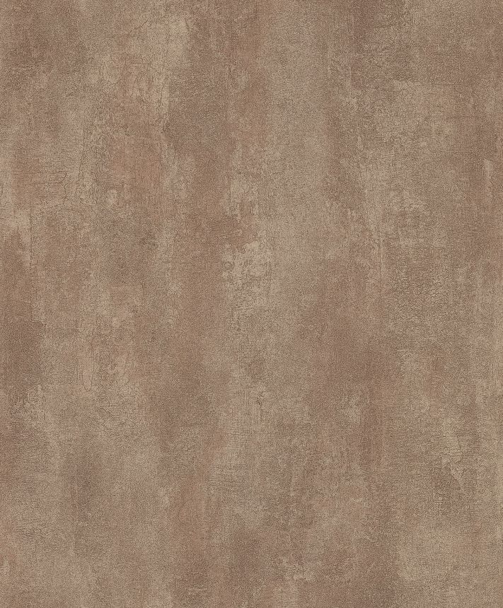 Pololesklá hnědo-zlatá vliesová tapeta na zeď, SOC114, Mysa, Khroma by Masureel