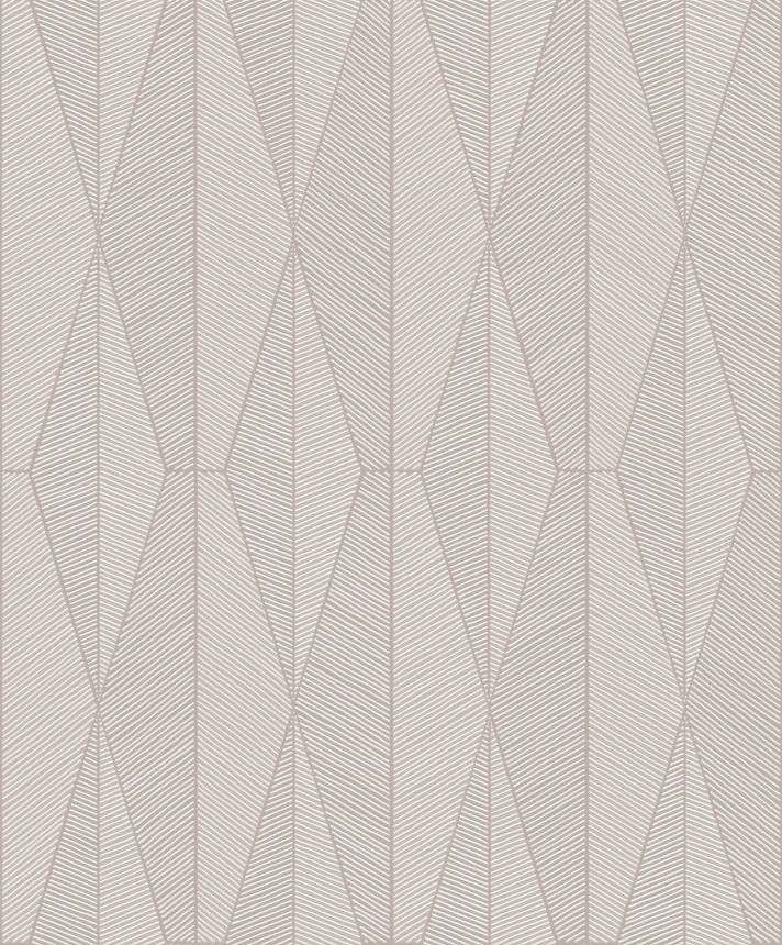 Geometrická vliesová tapeta na zeď, šedo-béžová, YSA302, Mysa, The Texture Book, Khroma by Masuree