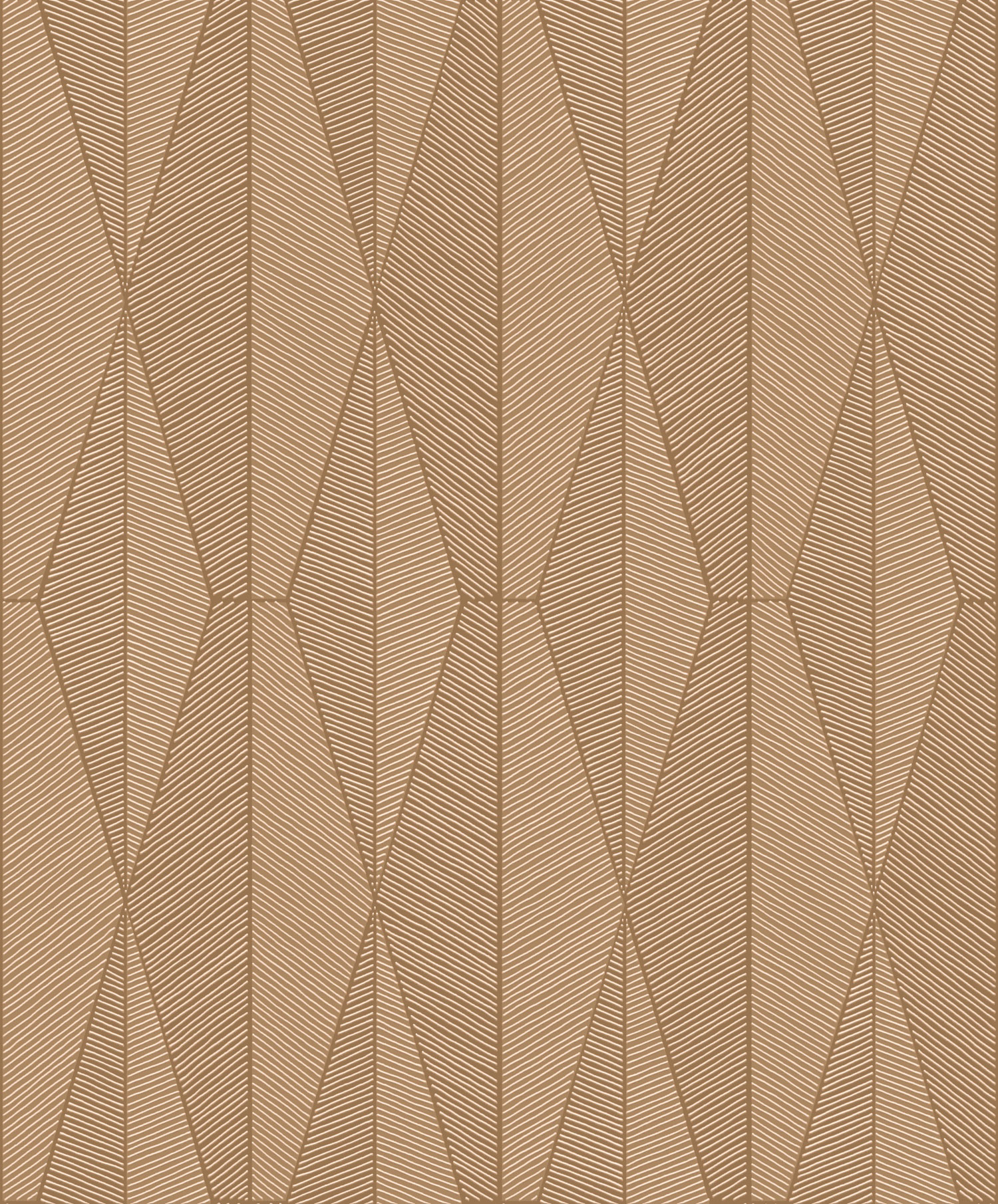 Geometrická vliesová tapeta na zeď, hnědá, YSA304, Mysa, The Texture Book, Khroma by Masureel