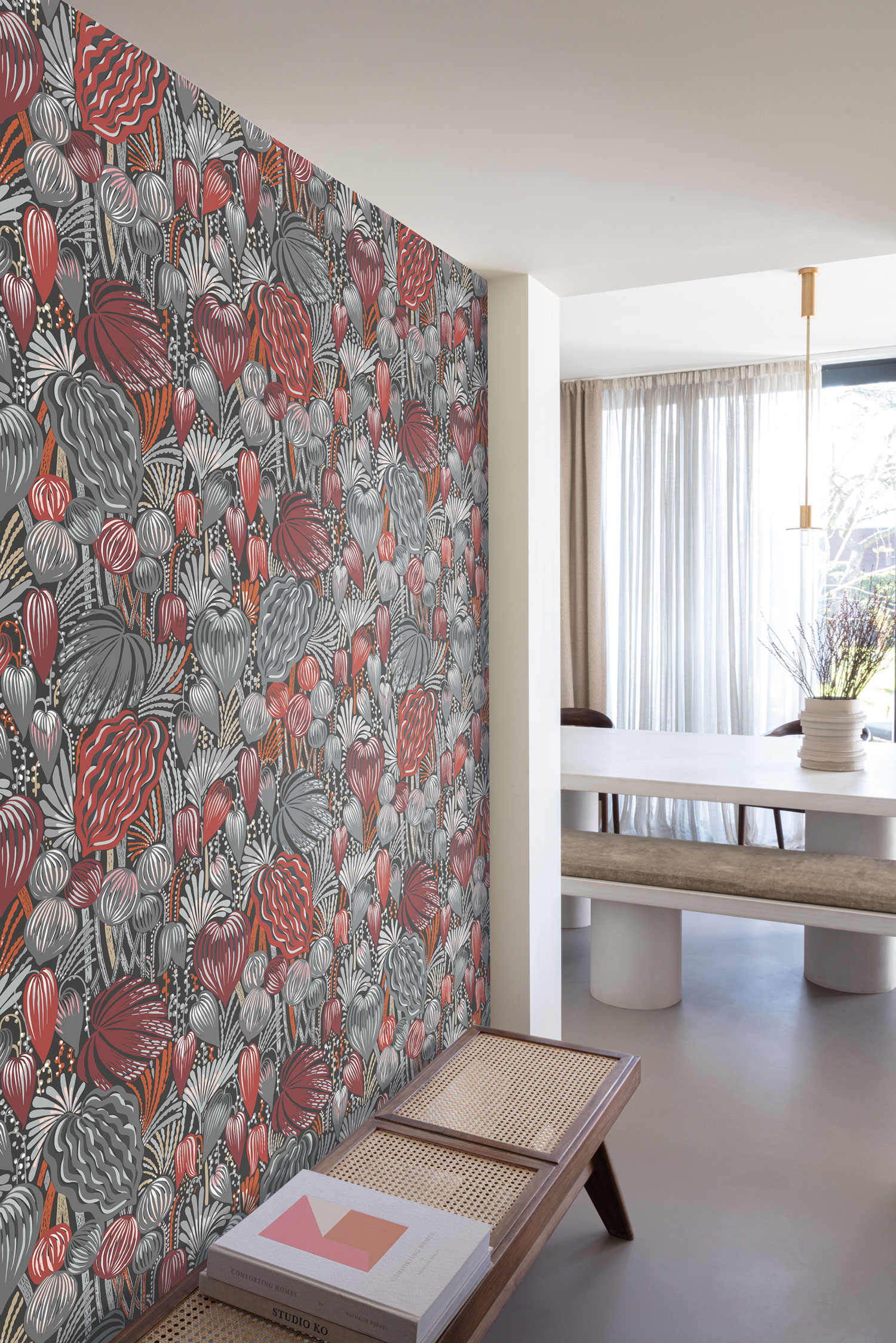 Vliesová obrazová tapeta na zeď,  listy, DGYSA1031-300,  Mysa,  Khroma by Masureel