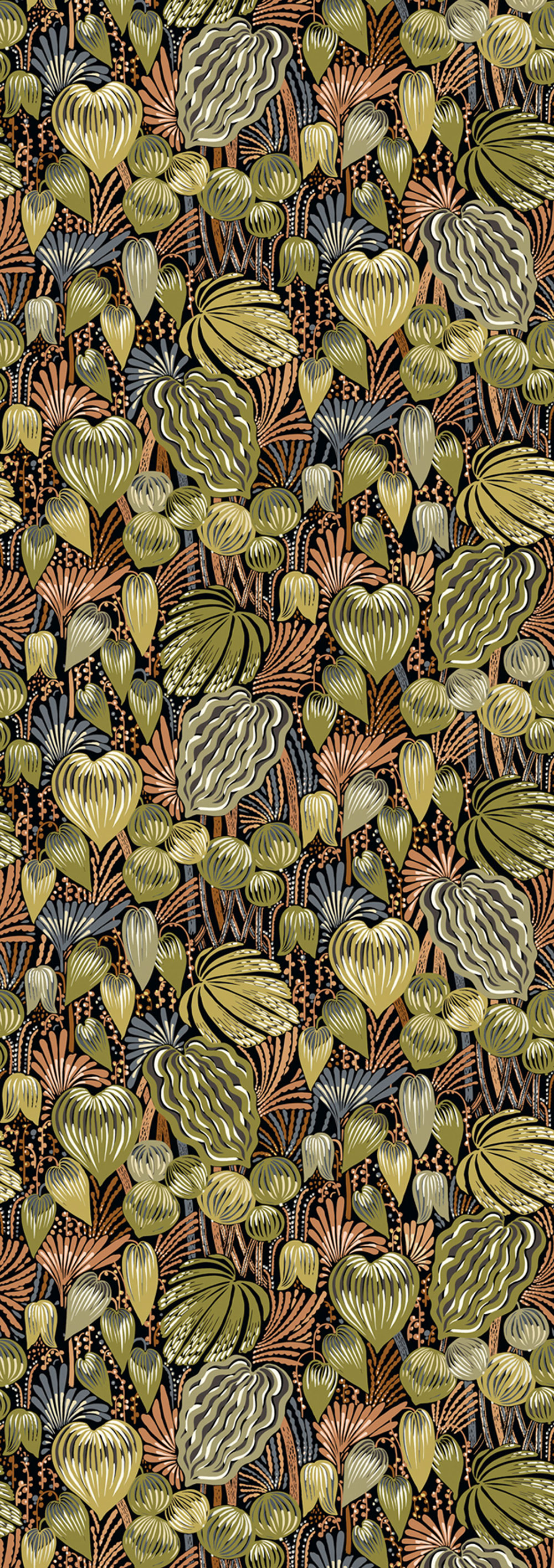 Vliesová obrazová tapeta na zeď,  listy, DGYSA1041-260,  Mysa,  Khroma by Masureel