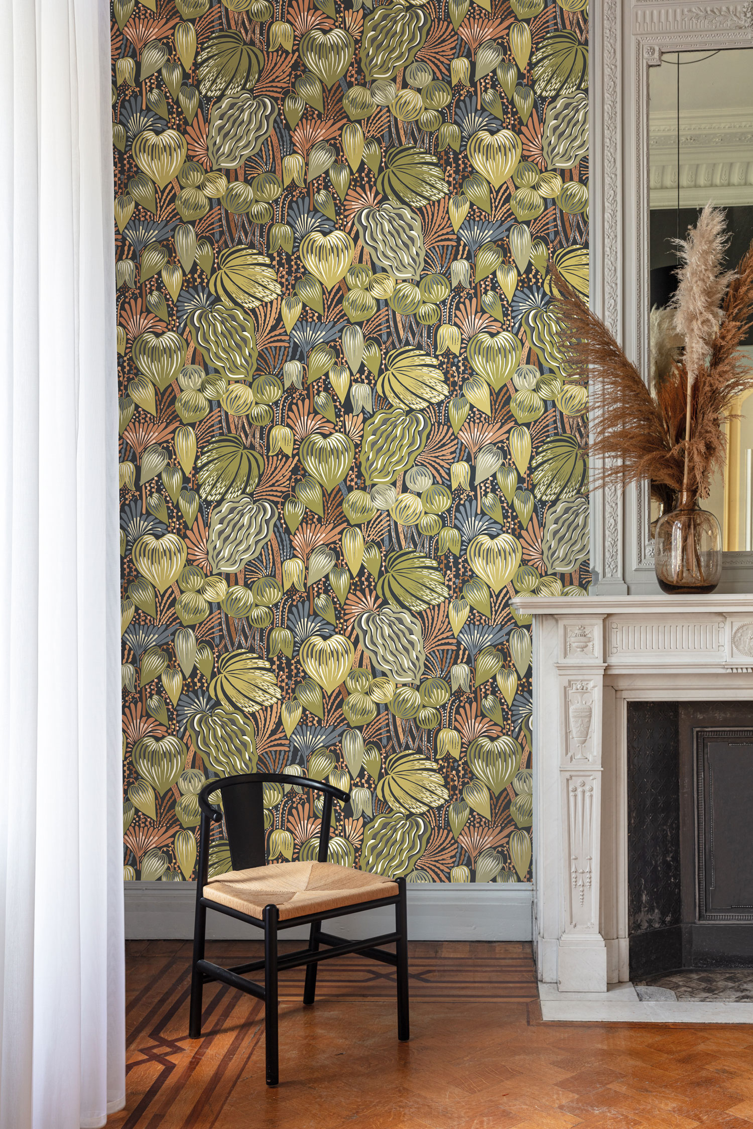 Vliesová obrazová tapeta na zeď,  listy, DGYSA1041-260,  Mysa,  Khroma by Masureel