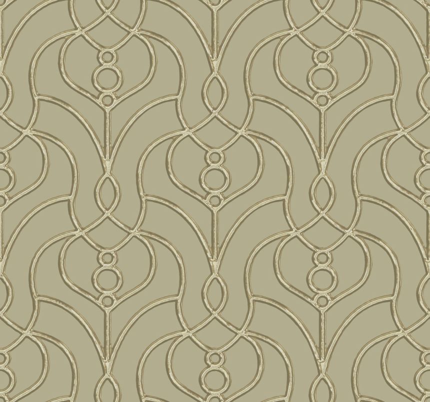 Béžová zámecká vliesová tapeta na zeď, EV3947, Candice Olson Casual Elegance, York
