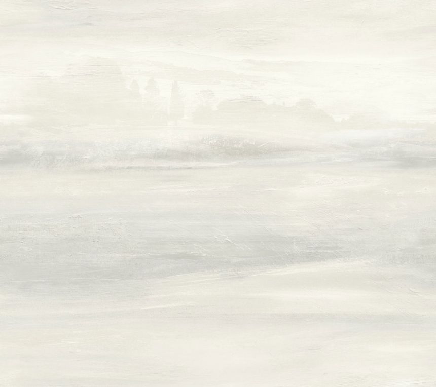 Šedo-krémová vliesová tapeta na zeď, krajina v mlze, SO2430, Candice Olson Casual Elegance, York