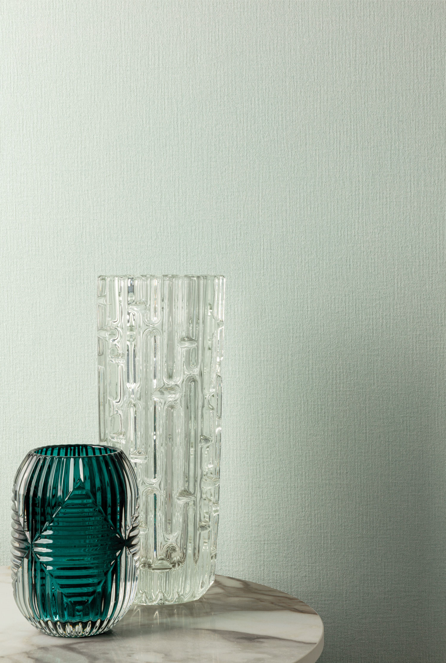 Bílá vliesová tapeta na zeď, imitace látky, UR1019, Universe 4, Grandeco