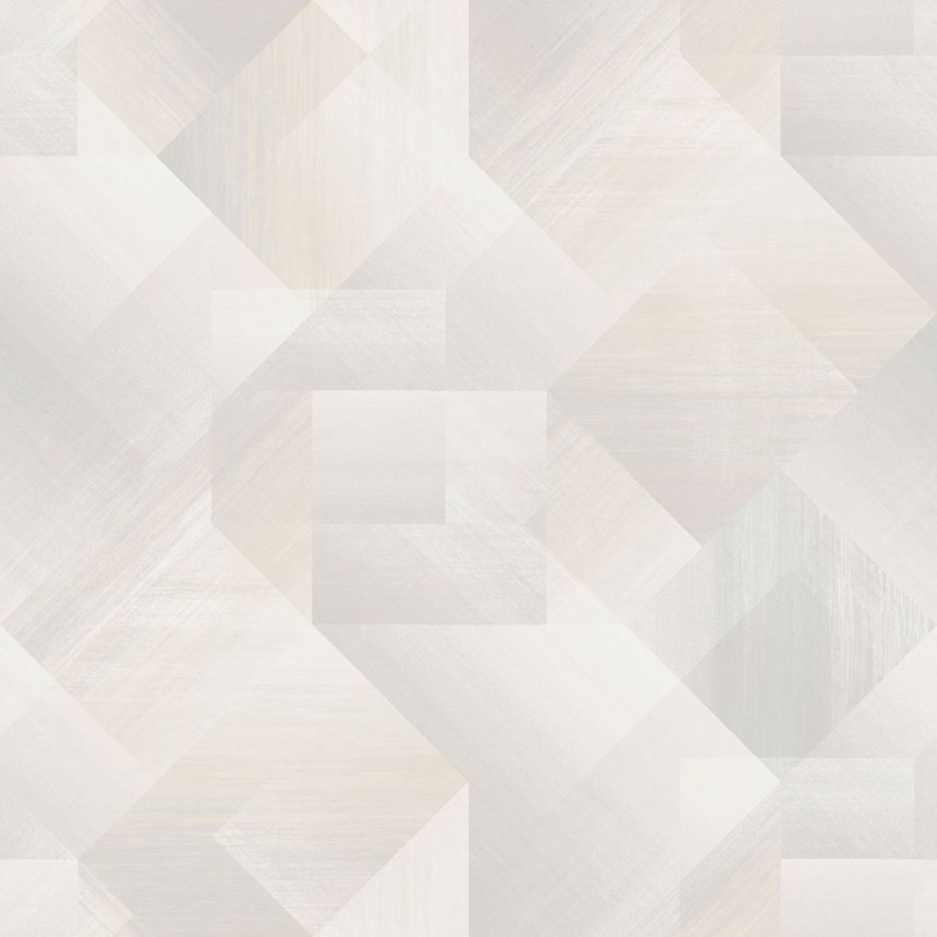 Šedo-bílá vliesová geometrická tapeta na zeď, UR3221, Universe 4, Grandeco