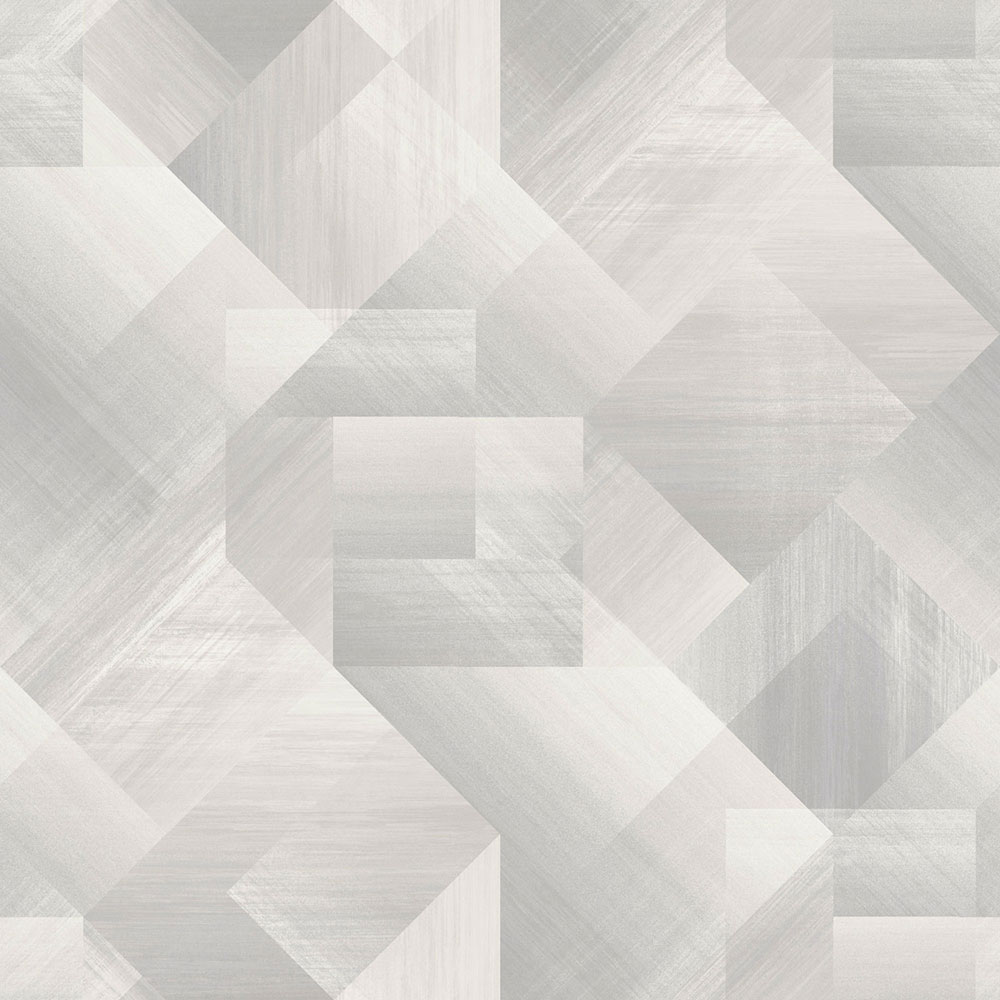 Šedo-béžová vliesová geometrická tapeta na zeď, UR3222, Universe 4, Grandeco