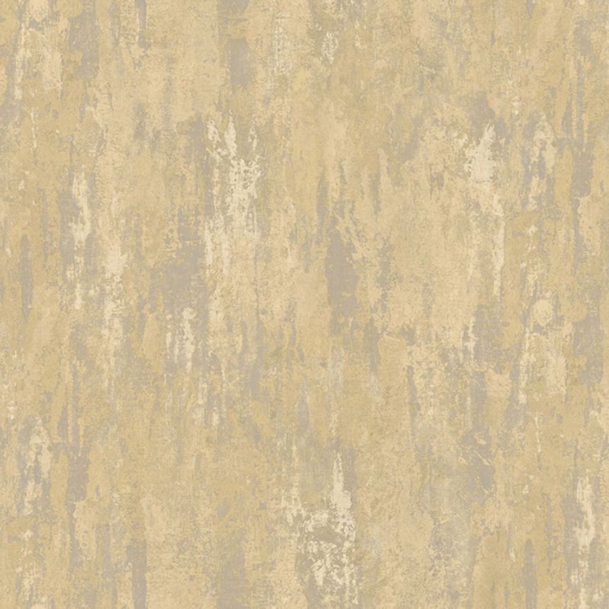 Zlato-stříbrná vliesová tapeta na zeď, štuk,78602, Makalle II, Limonta