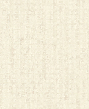 Luxusní krémová geometrická vliesová tapeta na zeď, 58706, Aurum II, Limonta