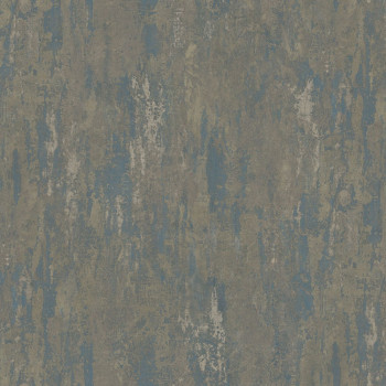 Modro-zlatá vliesová tapeta na zeď, štuk,78629, Makalle II, Limonta