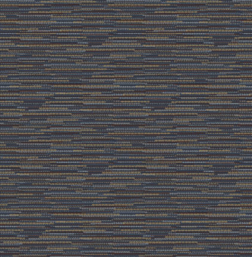 Modrá vliesová tapeta na zeď, imitace látky, 120659, Retreat, Graham&Brown Premium