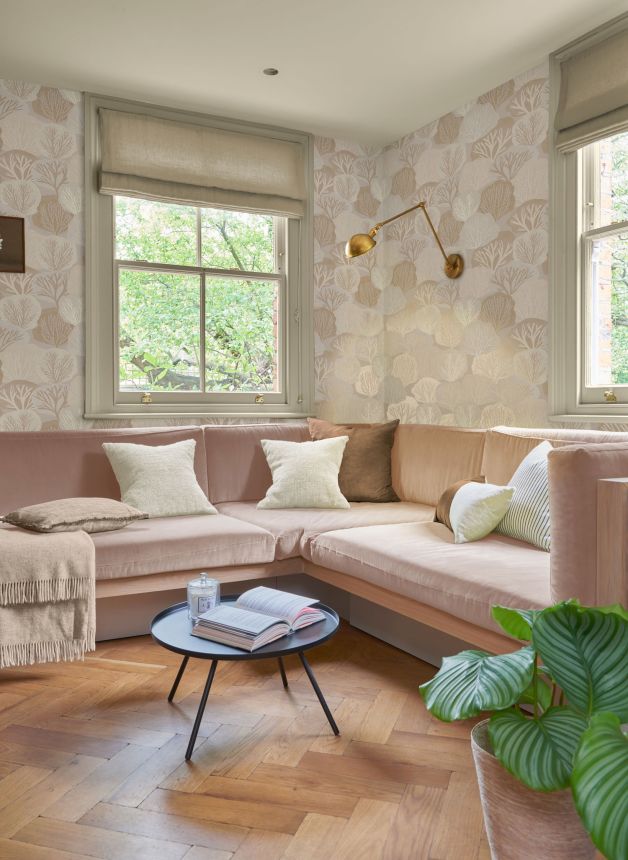 Šedá vliesová tapeta na zeď, stromy, 121443, New Eden, Graham&Brown Premium