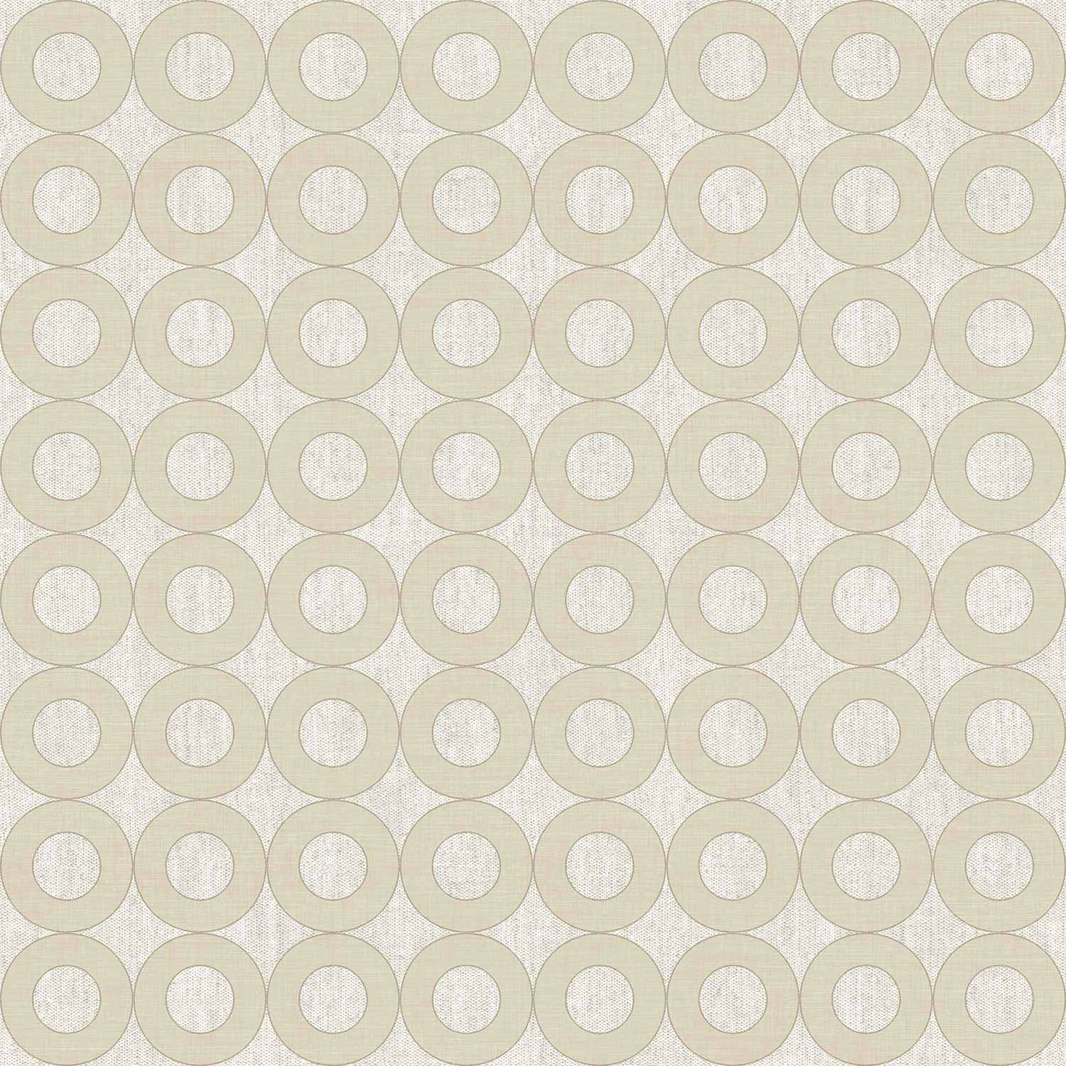 Béžová vliesová tapeta na zeď s kruhy, 30161, Energie, Cristiana Masi by Parato