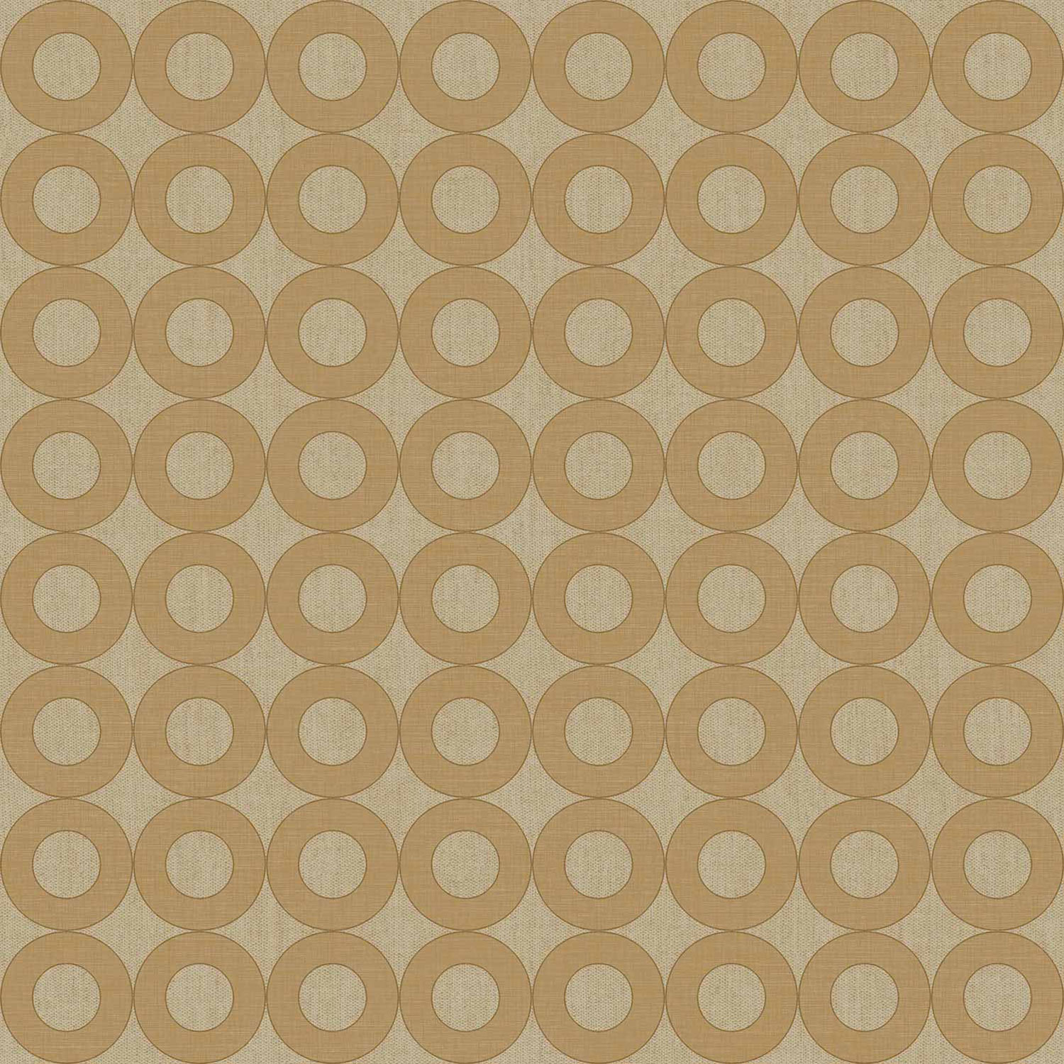 Béžová vliesová tapeta na zeď s kruhy, 30164, Energie, Cristiana Masi by Parato