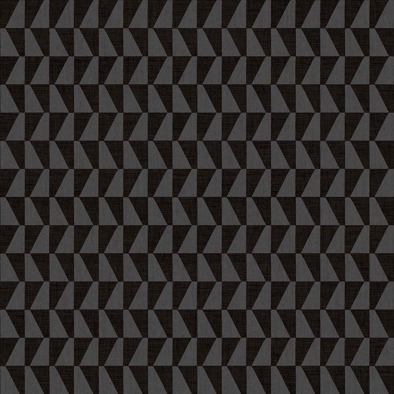 Šedo-černá vliesová tapeta na zeď, geometrický vzor, 30179, Energie, Cristiana Masi by Parato