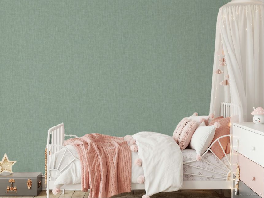 Vliesová tapeta na zeď, zelená, imitace látky, 30185, Energie, Pictura, Top Stripes, Parato by Cristiana Masi