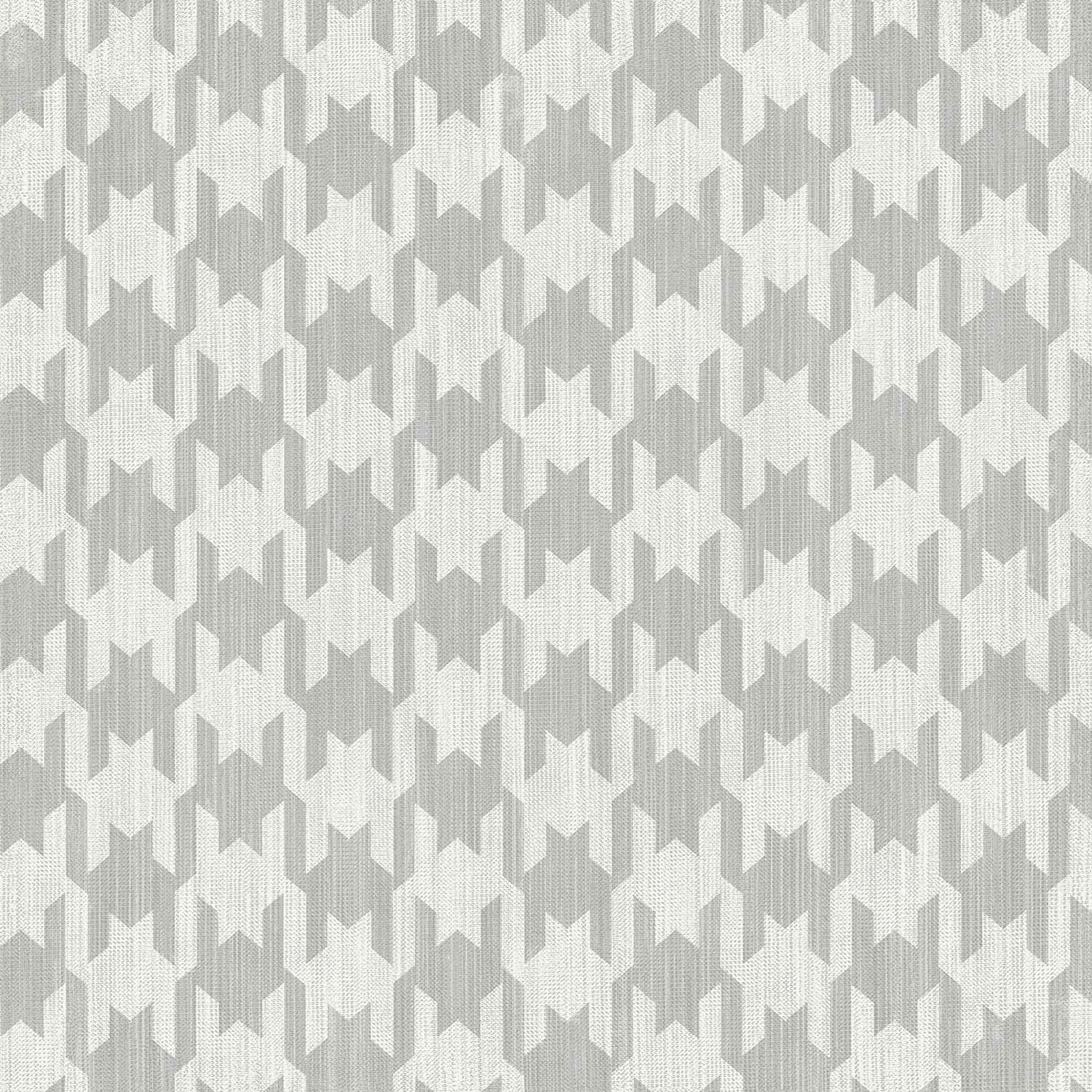 Šedá vliesová tapeta na zeď, kohoutí stopa, 26441, Thai, Cristiana Masi by Parato