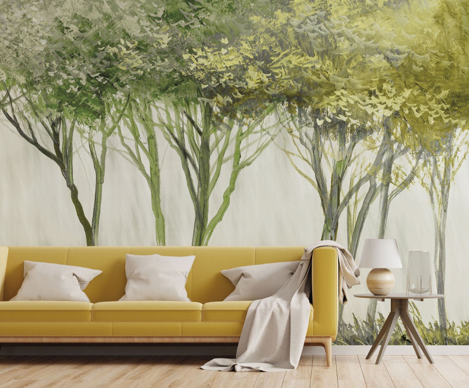 Luxusní vliesová fototapeta se stromy, Z77560, Savana, Zambaiti Parati