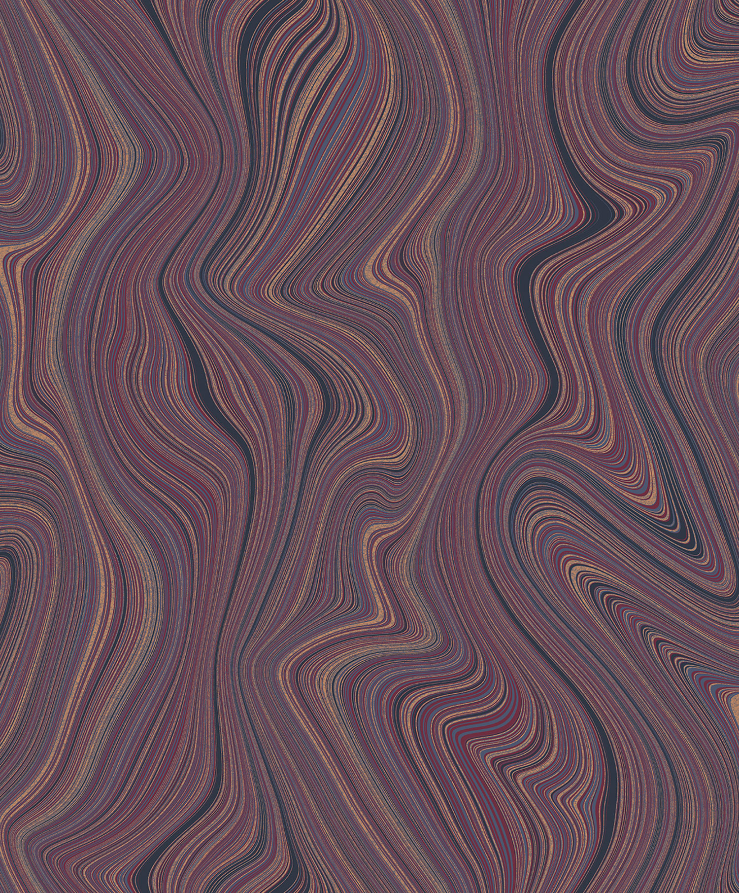 Vliesová tapeta na zeď, linie, modro-fialová, SO27050, Soleado, Decoprint