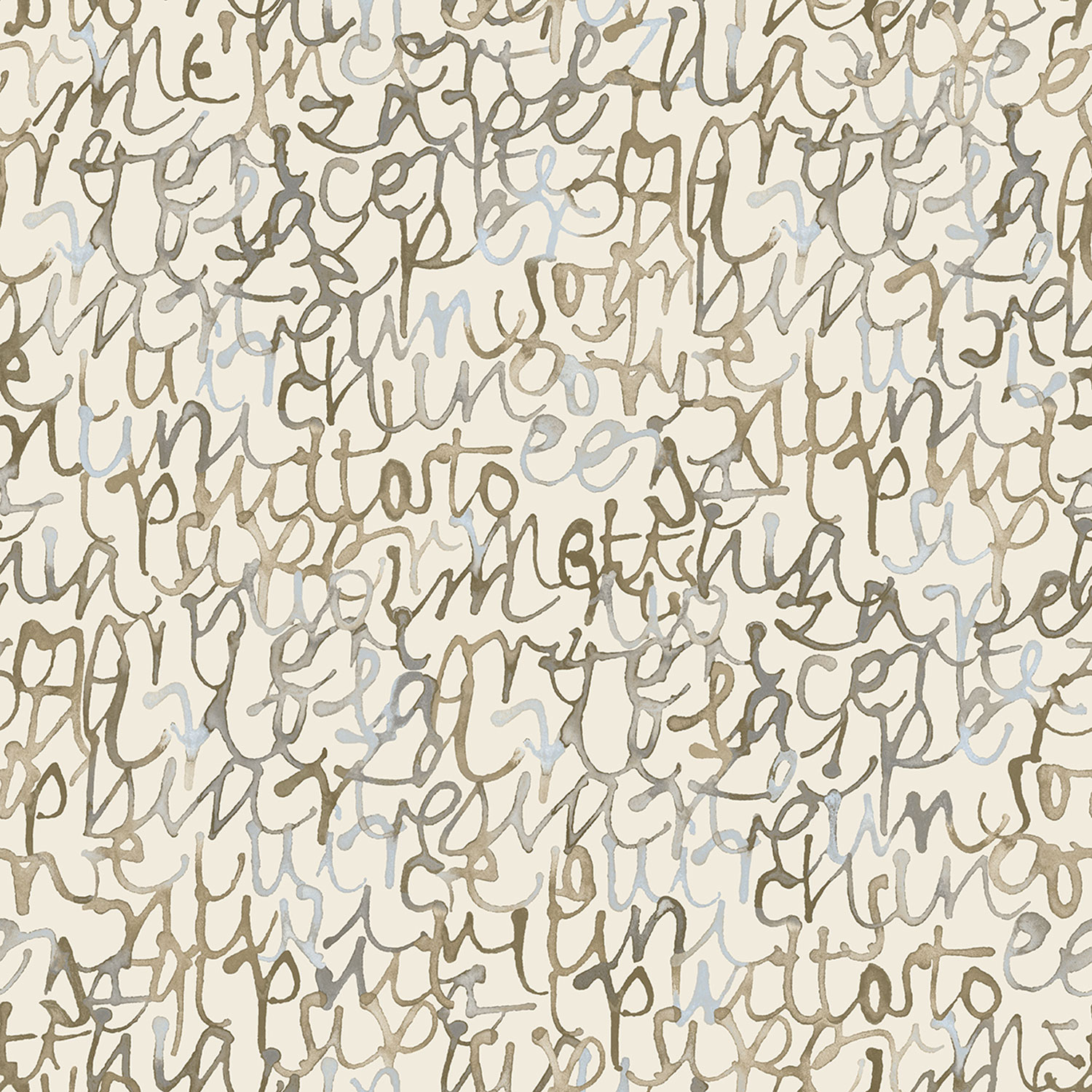 Vliesová tapeta na zeď, nápisy, šedá, SO27073, Soleado, Decoprint