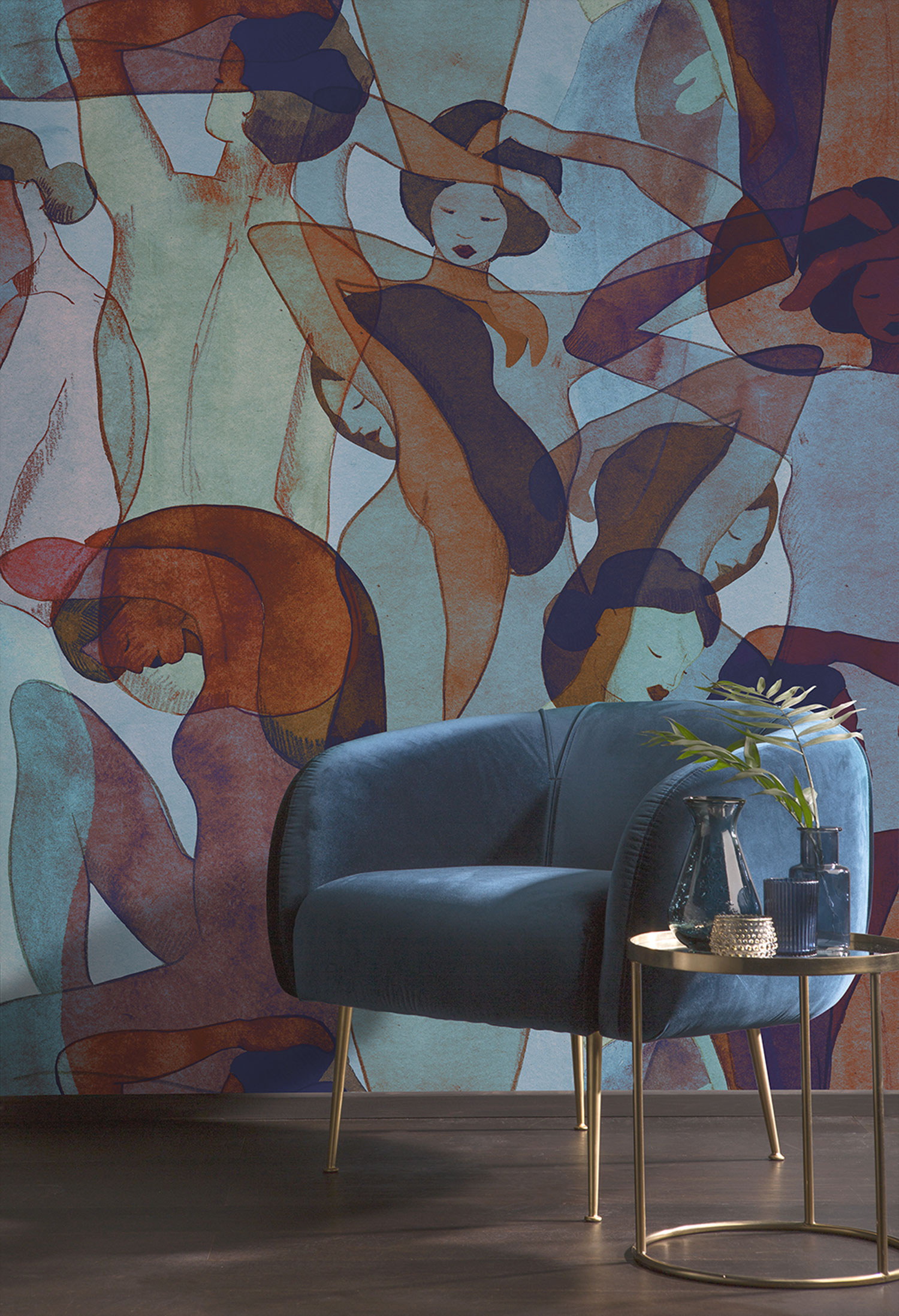 Grafická vliesová obrazová tapeta na zeď, postavy, SOD27096, Soleado, Decoprint