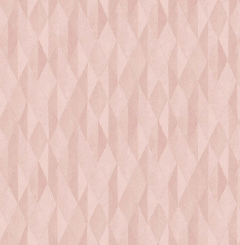 Růžová geometrická vliesová tapeta na zeď, 333542, Festival, Eijffinger