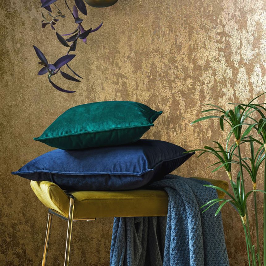 Vliesová tapeta na zeď, zlatá, štuková omítka, 34280, City Glow, City Romance, Marburg