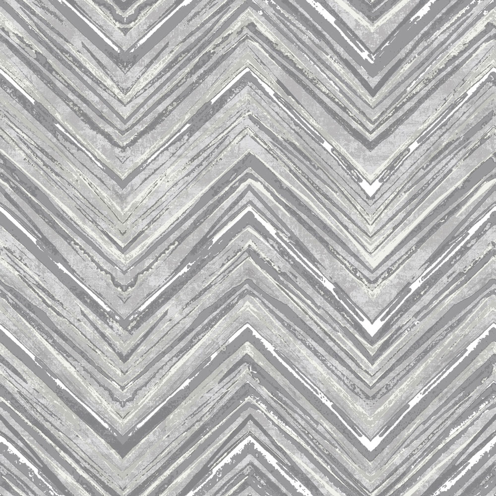 Geometrická vliesová tapeta na zeď, šedo-stříbrná, GL76302, Blossom, Prestige Wallcoverings