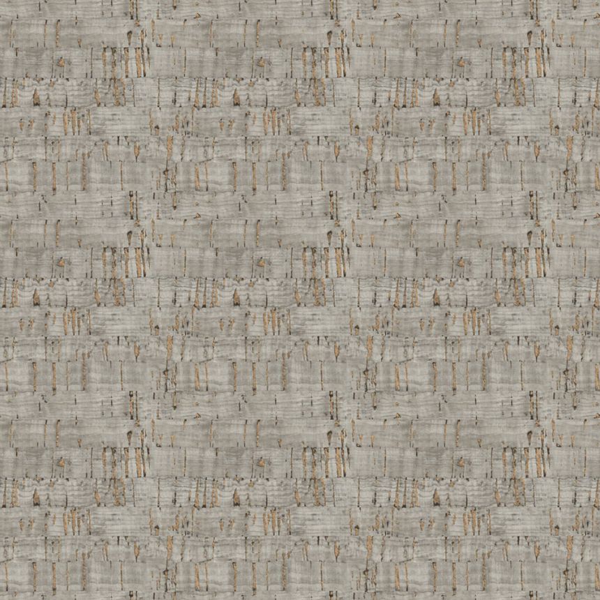 Vliesová tapeta na zeď, šedo-bronzová, imitace korku, NHW1028, Perla, Decoprint