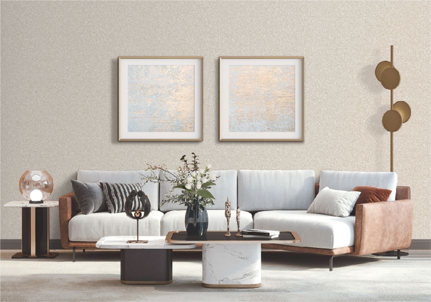 Luxusní vliesová tapeta na zeď, struktura drobných kamínků, LC522402, Luxury Colors, Id Design