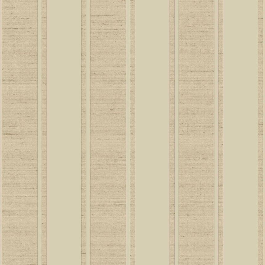 Béžová vliesová tapeta na zeď, pruhy, 33363, Tradizioni, Cristiana Masi by Parato