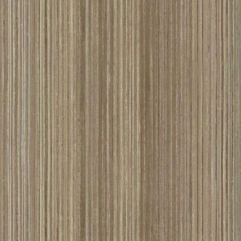 Hnědo-béžová vliesová proužková tapeta na zeď, 43853, Terra, Cristiana Masi by Parato